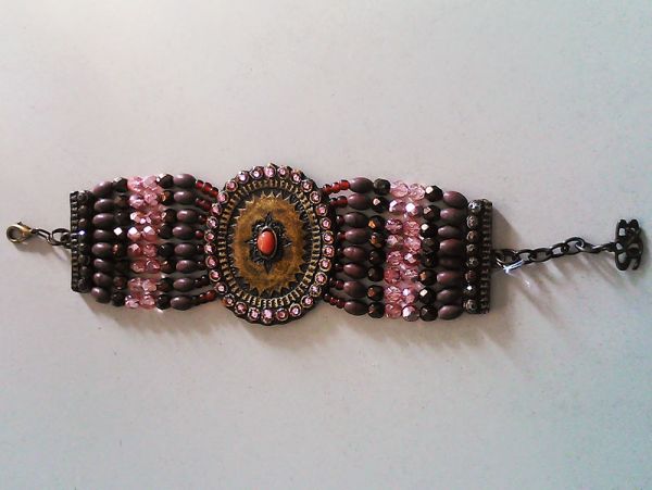 Pulseira Rosê